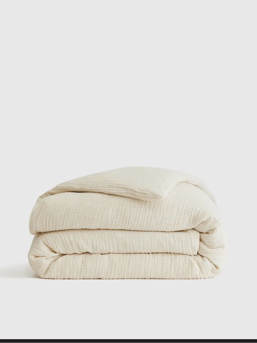Quince Organic Cotton Gauze Duvet Cover